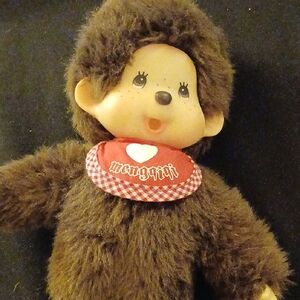 Monchichi Baby w/Bib